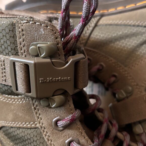 Dr Martens | COMBS TECH Utility Panel Lace Boots Khaki Green US w 7 | EU 38 UK5 - Picture 3 of 11